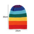 thumbnail image 2 of Gorros para mujer Invierno Ligero Niñas Gorro de punto con puños Suave y cálido Gorro MFZFUKR CPB-ZRF454, 2 of 5