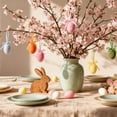 thumbnail image 3 of 6PCS Felt Easter Egg Ornaments, Colorful Hanging Easter Eggs Decorations, Reusable Pastel Egg Decor for DIY Crafts, Easter Tree, Basket, Spring Party & Home Decor, 3 of 8
