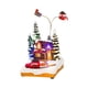 thumbnail image 4 of Casas de Navidad, LED iluminado, decoración de invierno musical de resina para vacaciones en el hogar interior Yuyangstore Figura Casas de Pueblo, 4 of 6