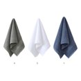 thumbnail image 4 of Seitruly Toalla de baño gruesa, toallas de baño de algodón de Color sólido, paño cómodo para secar el cabello, suministros de viaje Cuerpo del baño Azul oscuro Seitruly CE014252-03, 4 of 6