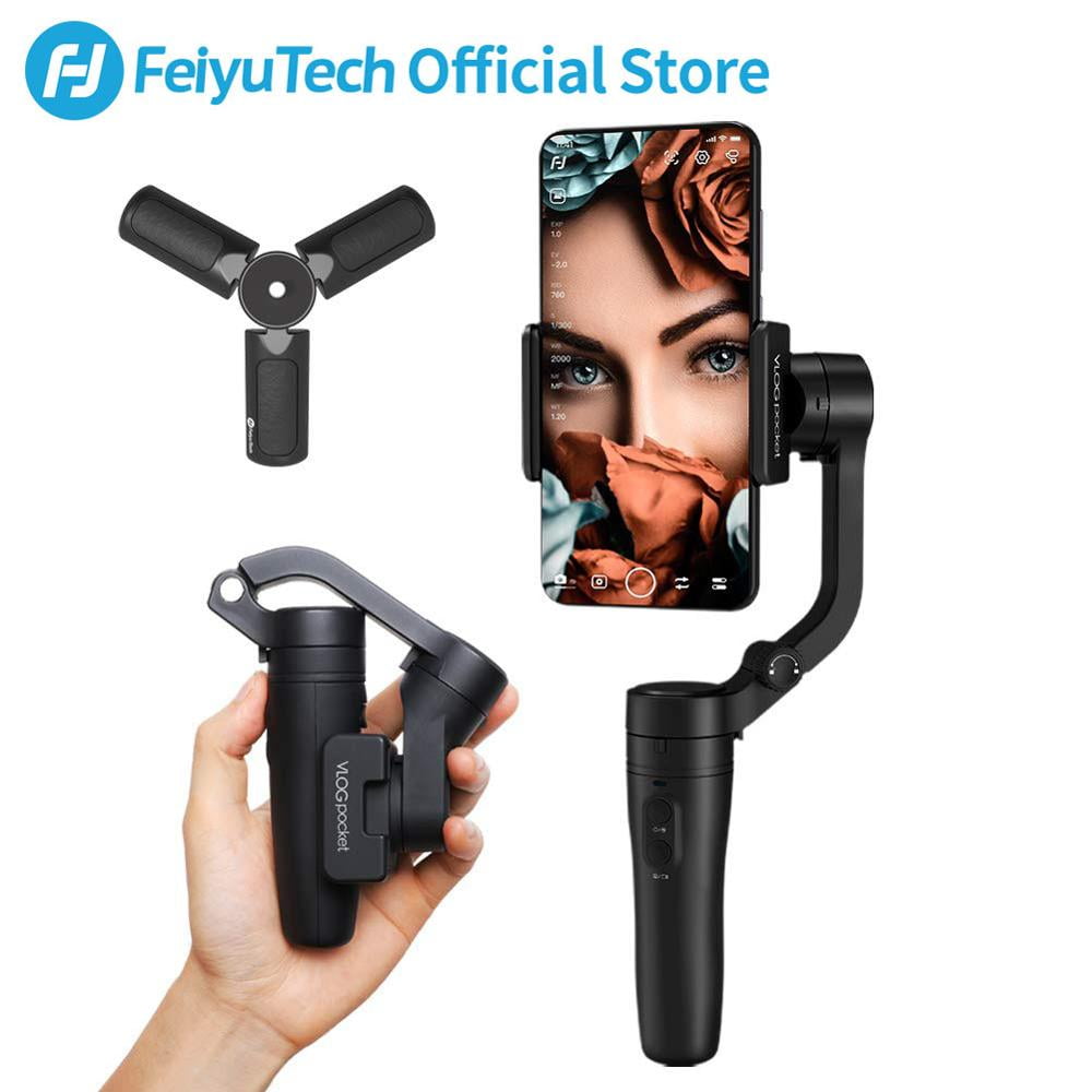 Handheld Vlog Phone Holder MINI 3Axis Smartphone Gimbal Stabilizer for
