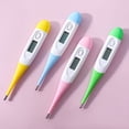 thumbnail image 3 of Rosa 4 Termómetros Orales para Adultos y Niños con Temperatura Axilar y Fiebre, Rápidos y Precisos, 3 of 5