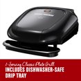 thumbnail image 2 of George Foreman 2-serving electric indoor grill and panini press, 2 of 9