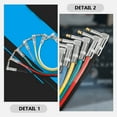 thumbnail image 3 of FOMIYES Cable Patch Rojo Para Guitarra Y Audio Con Compatibilidad Amplia Y, 3 of 8