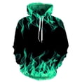 thumbnail image 4 of Sudadera con capucha de llamas multicolores para hombre, nueva sudadera con estampado 3D, sudadera con capucha de gran tamaño, ropa de moda de otoño, 2024, 4 of 5