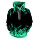 thumbnail image 4 of Sudadera con capucha de llamas multicolores para hombre, nueva sudadera con estampado 3D, sudadera con capucha de gran tamaño, ropa de moda de otoño, 2024, 4 of 5