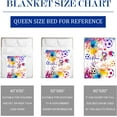 thumbnail image 4 of Soccer Blanket for Boys Girls, Soccer Gifts for Men Women, Soft Soccer Mom Gift Soccer Blanket for Room Decor Bedding 60x80in, 4 of 6