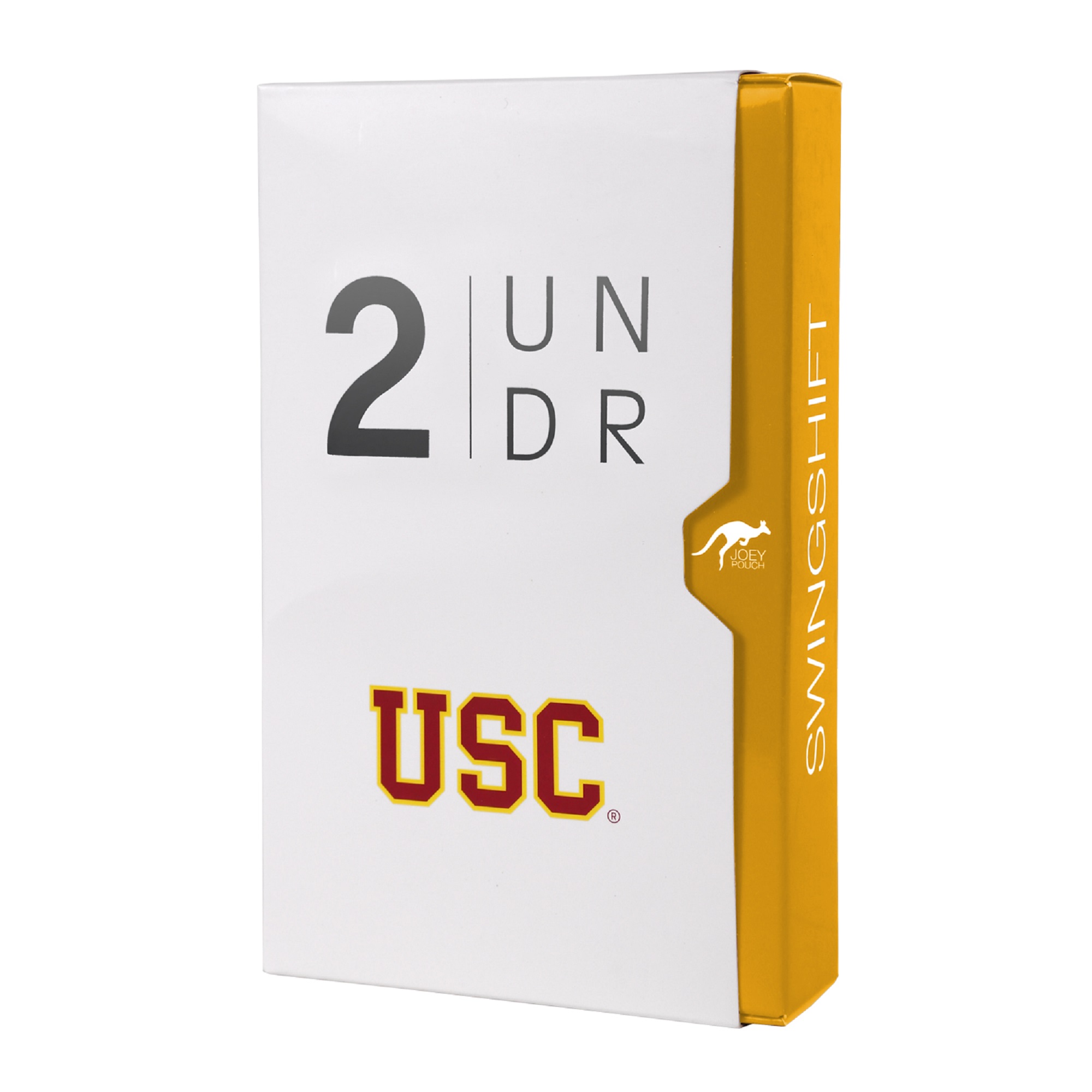 2UNDR NCAA Team Colors Men's Swing Shift Boxers (Usc Athletic Gold, Small) - image 2 of 5
