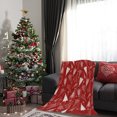thumbnail image 4 of Puntoco Manta navideña con estampado de árbol de Navidad, manta para la siesta, manta de franela, manta aislante para exteriores, manta para juegos, 4 of 6