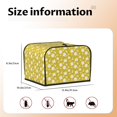 thumbnail image 5 of Pofeuu Tulips Flowers Print Toaster Cover 4 Slice, Bread Dust Cover & Fingerprint Protection, Kitchen Small Appliance Covers(Toaster Cover), 5 of 7