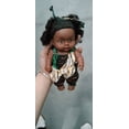 thumbnail image 3 of Baby negro lindo rizado Juguete de Vinilo para Bebé de 8 Pulgadas Meser  Meser Juguetes-88, 3 of 6