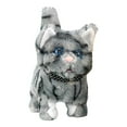 thumbnail image 1 of Animal de peluche electrónico, figurita de mascota, novedad, gato de peluche interactivo electrónico, gato de peluche, mascota para favores de fiesta, 1 of 9