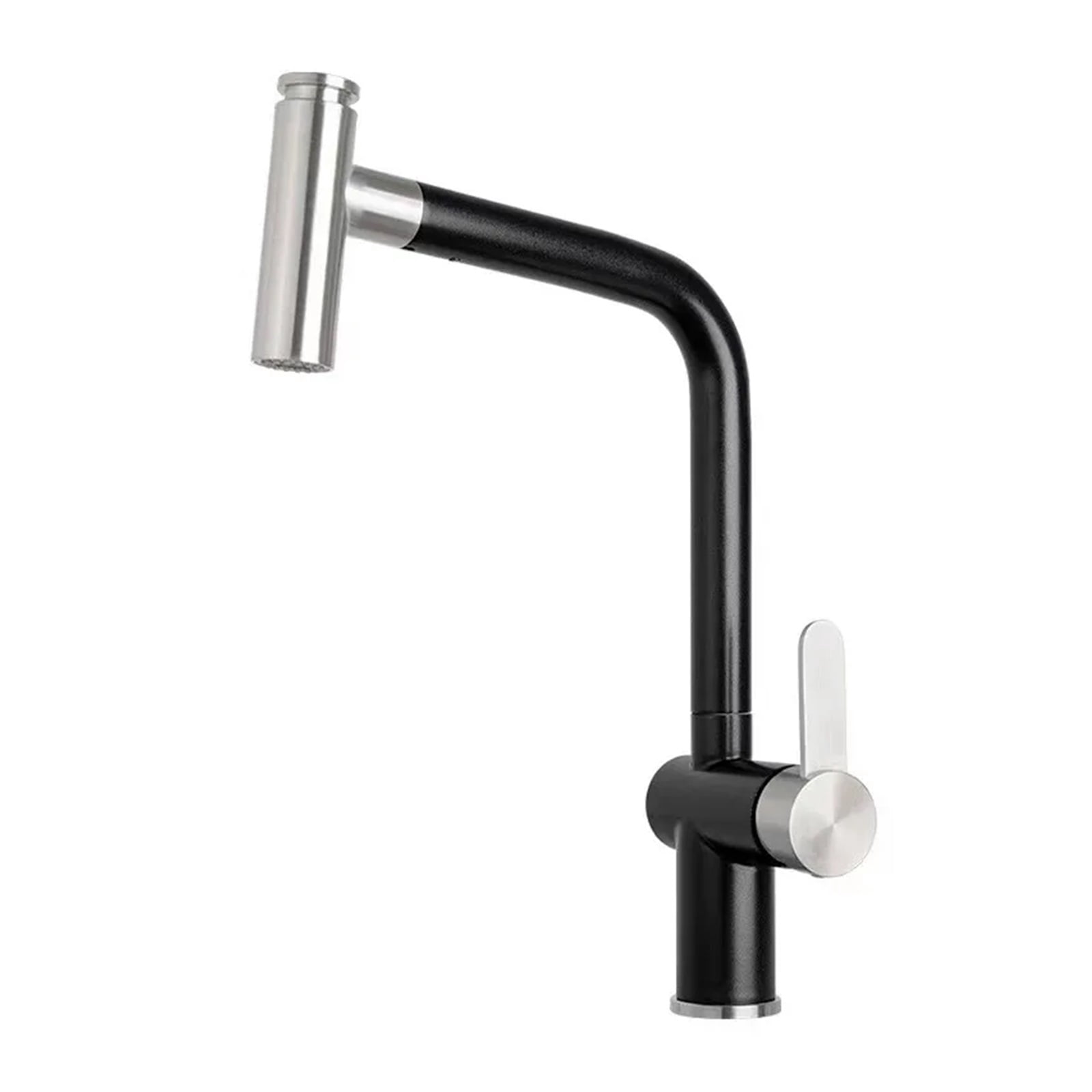 Quartz Stone Universal Rotate Pull-out Faucet, Kitchen Sink Faucet Dual Effluent Modes, Cold And Hot Dual Control Bathroom Faucet