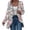 Gray, variant on Coats for Women Christmas Printed Casual Cardigan Jacket,Womens Coats Plus Size Beige XL