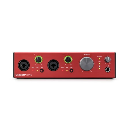 Focusrite Clarett  2Pre 10x4 USB-C Audio Interface