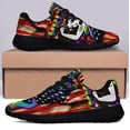 thumbnail image 3 of Pride LGBT Shoes Sneakers for Women Men Black Size 6, 3 of 7