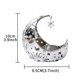 thumbnail image 3 of Candelabros de metal con forma de media luna para decoración de Eid Mubarak, ideal para bares, restaurantes, fiestas y centros de mesa. Argén, 3 of 9
