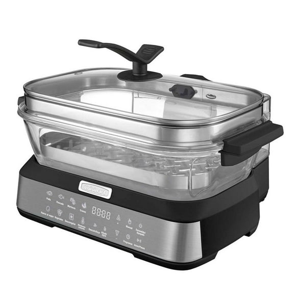Vaporera Eléctrica Cuisinart STM-4000ES Capacidad 6 Lts