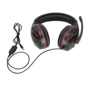 KAUU PC?3033 Gaming Headset Soft Earmuffs Multifunctional 3.5mm Surround Stereo Gaming Headphones for PC Laptop
