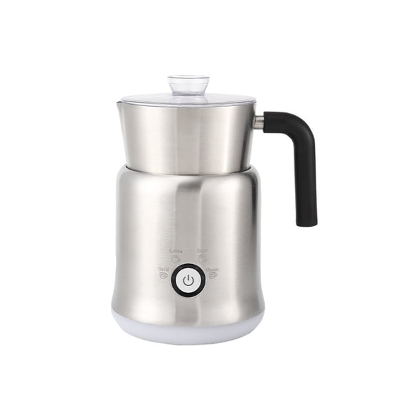 Detachable 4-In-1 Milk Frother and Steamer - 700Ml Hot Chocolate Maker Electric Heater EU Plug