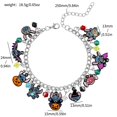 thumbnail image 1 of Disney-pulsera de esmalte de Lilo & Stitch para mujer, joyería de moda periférica de Anime, accesorios de mano de dibujos animados creativos, bricolaje, 1 of 4