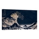 thumbnail image 1 of Cuadro Decorativo Ola de Kanagawa Azul Canvas Revolution  Cuadro 120 x 60 cm, 1 of 5