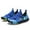 Sky Blue, variant on Krdevn Kids' Water Shoes, -Breathable Sneakers with Elastic Straps, Lightweight Athletic Footwear for Beach, Running & Hiking,10-10.5 Years