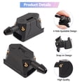 thumbnail image 5 of 2Pcs Universal Windshield Washer Wiper Sprayer Nozzle Jet 4Way Jets Mounted onto Arm, 5 of 5