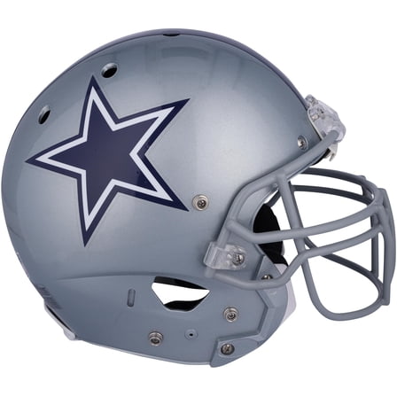 Dallas Cowboys Player-Worn Silver Helmet Worn Between the 2020-24 NFL Seasons - RG13315064 - Fanatics Authentic Certified