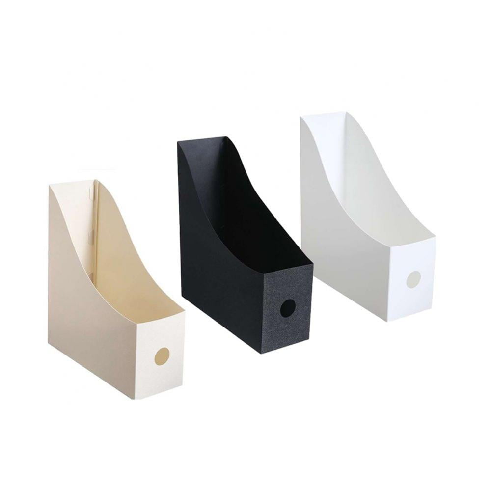Magazine Holder - (3 Pack), Sturdy Magazine Holder, Magazine Organizer, Magazine Storage Box, Use Magazine File Organizer as Book Bins or Magazine File Holder