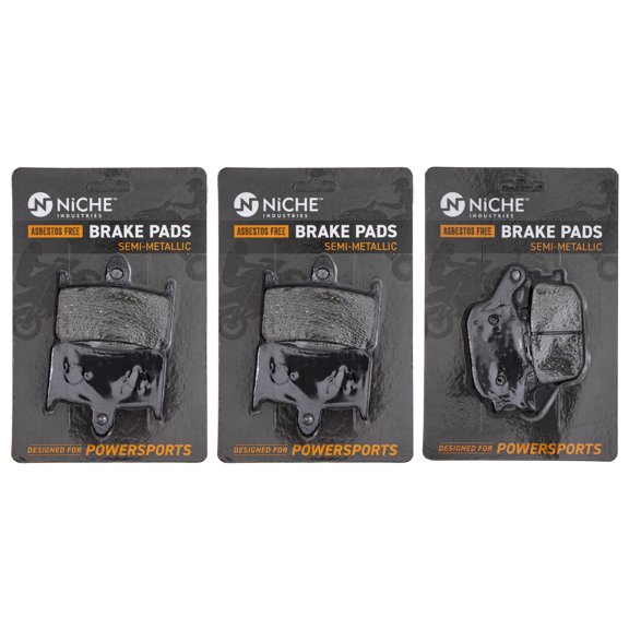 Niche Complete Organic Brake Pad Set for Honda CB900F Motorcycle MK1002471