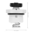 thumbnail image 2 of Handheld High Pressure Cleaning Machine Pump Head Parts Water Inlet Outlet Connectors Durable And Reusable For Garden Home Car Cleaning, 2 of 5