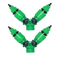 thumbnail image 1 of Adaptador En Y De 2 Vías Con Acople Rápido Para Grifo Ximxi 2pz Color Negro, 1 of 2