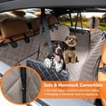 thumbnail image 2 of Funda de asiento para auto URPOWER 100% impermeable para mascotas tipo hamaca, 2 of 7