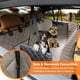 thumbnail image 2 of URPOWER Funda de asiento de coche para mascotas 100% impermeable Funda de asiento Hamaca 600D Resistente a los arañazos Antideslizante Durable Fundas traseras para coches Camiones y SUV, 2 of 5