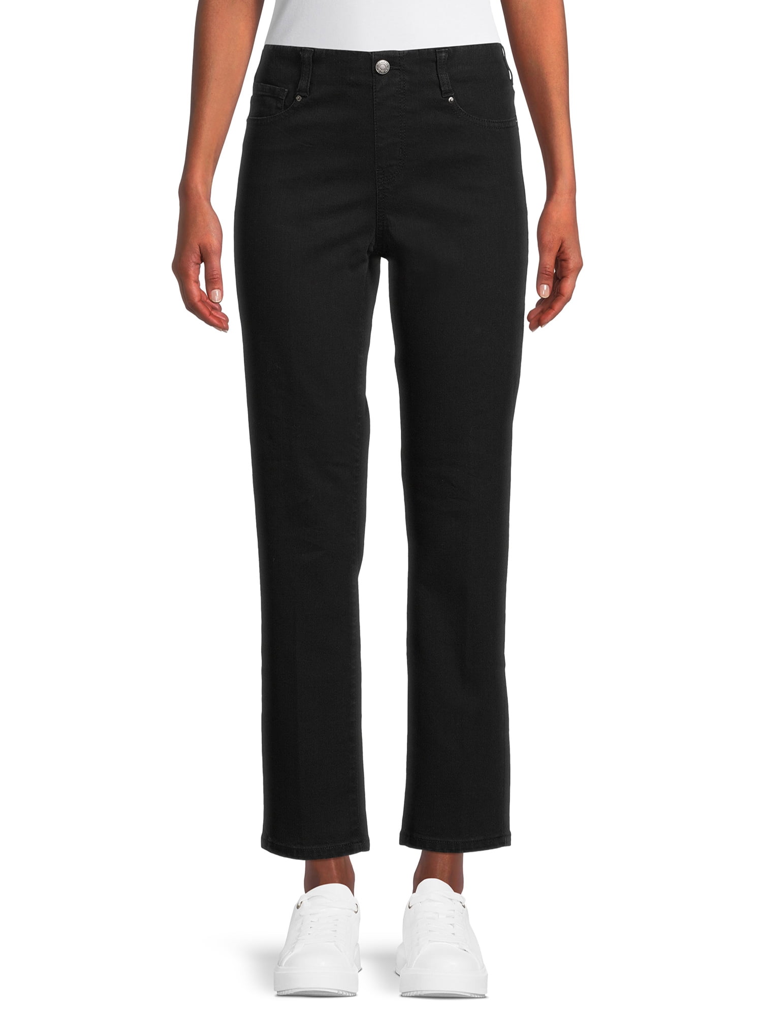 pull on straight leg jeans