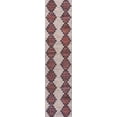 thumbnail image 2 of JONATHAN Y WASHABLE 2 x 8 Runner Rug, Timantii Trellis Kilim - Red/Ivory, WSH123A-28, 2 of 9