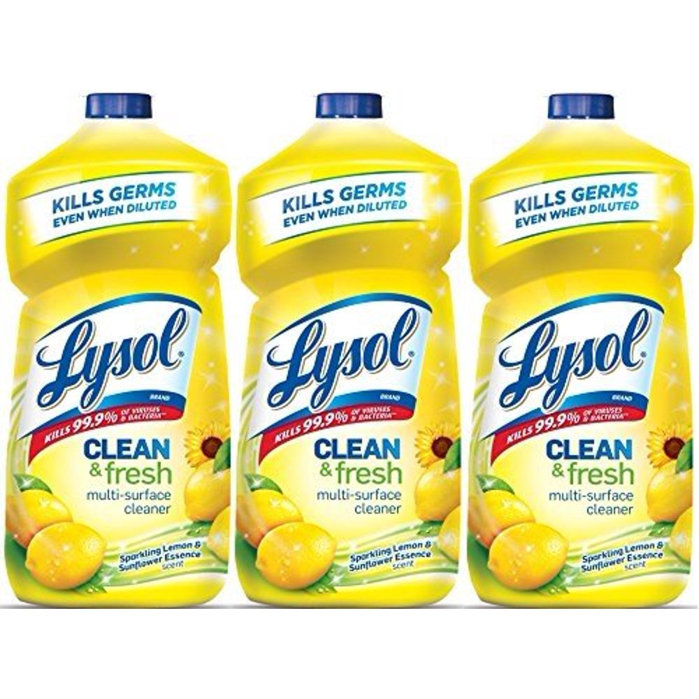 Lysol Clean & Fresh MultiSurface Cleaner, Sparkling Lemon and