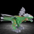 thumbnail image 4 of Dinosaurio en aerosol eléctrico para caminar con modelo mecánico de sonido ligero (verde) Tmvgtek juguetes de los niños, 4 of 4