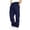 Navy, variant on Hsovts Men's Cargo Sweatpants Casual Fleece Joggers Loose Fit Open Bottom Athletic Pants for Men with Pockets Yellow L