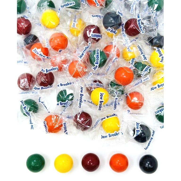SweetGourmet Small Jawbreakers Wrapped Candy, Individual Pouch SweetGourmet Small Jawbreakers Wrapped Candy, Individual Pouch