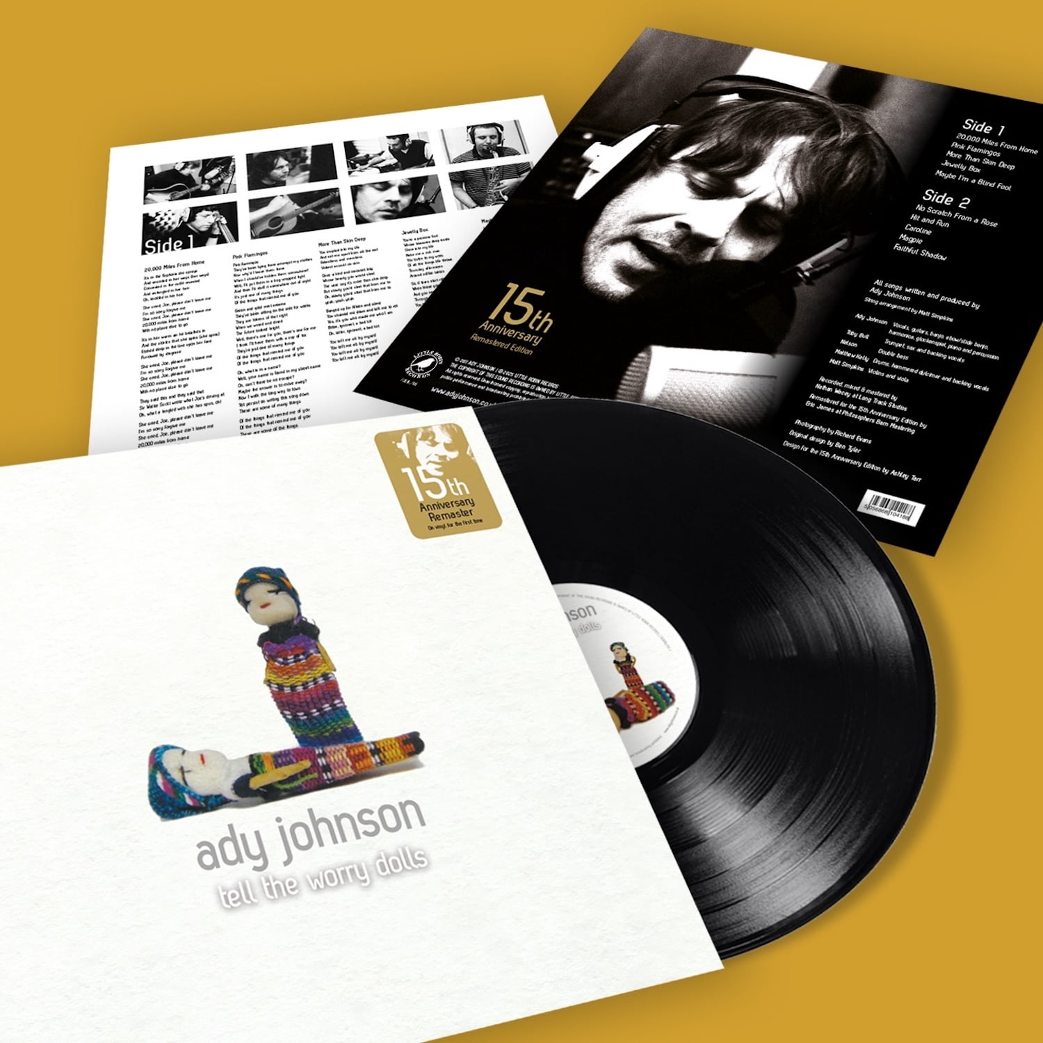 Ady Johnson - Tell the Worry Dolls - Music & Performance - Vinyl
