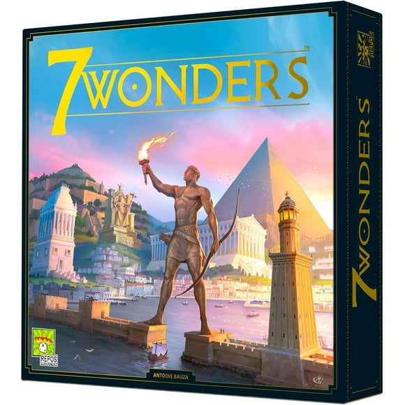 Juego de Mesa Asmodee 7 Wonders Estrategia 2-7 Jugadores 10+ Años