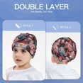 thumbnail image 6 of Rocae Rose Flowers for Kids Winter Beanies Weather Hats Boys Girls, 6 of 7