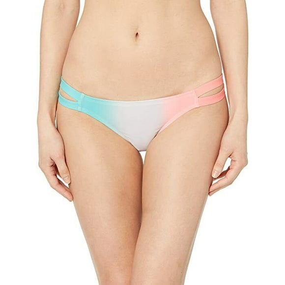 EIDON Low Rider Mid Rise Bikini Bottom After the Rain Ombre Print ( XL )