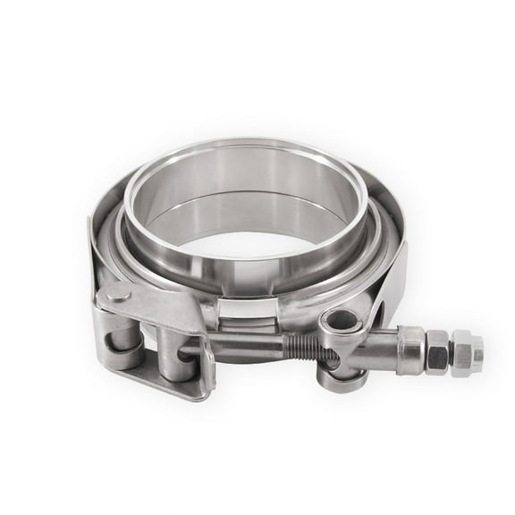 Mishimoto MMCLAMP-VS-175 Stainless Steel V-Band Clamp w Flanges, 1.75" (44.45mm)