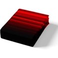 thumbnail image 5 of Abstract Ombre Decor Bed Sheets Teens Red and Black Sheet Set Fashion Sheets Room Decor Twin Size,1 Flat Sheet +1 Fitted Sheet+1 Pillowcase, 3Pcs Bedding, 5 of 6