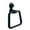 Black, variant on Xoxingysm Towel Towel Ring Bathroom Hand Towel Holder Hanger Towels Rack Bathroom Wall Mount 2Ml