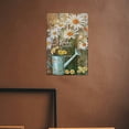 thumbnail image 5 of JEUXUS Daisies Metal Art Hanging Sign 8*12in 8x12in, 5 of 7