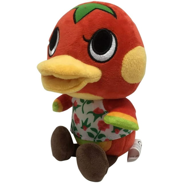 ZECATL Animal Crossing New Plush Figure Doll Stuffed Animal Toy Gift 8 Inches (Ketchup)